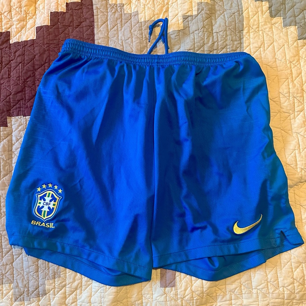 Nike Brazil National Team Soccer Shorts sz. Medium